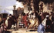 TIEPOLO, Giovanni Domenico Ball in the Country sg Sweden oil painting reproduction
